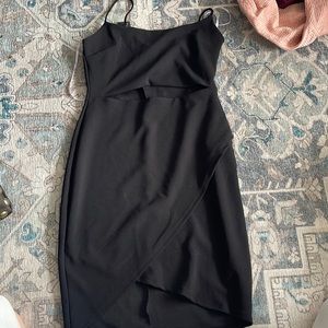 Lulus black mini dress